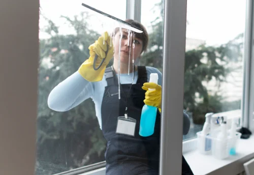 Nettoyage de vitres intérieures et extérieures à Daux